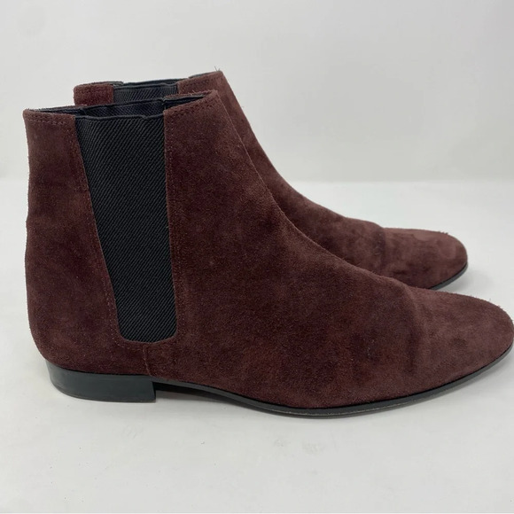 The‎ Kooples  Suede Chelsea Boot size 9 size 42 moonlight - Picture 1 of 8